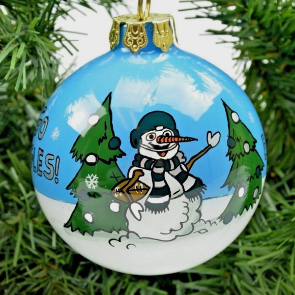 PHILADELPHIA EAGLES GLASS ORNAMENT SPORTS COLLECTIBLE NFL LICENSED NEW - Picture 3 of 5